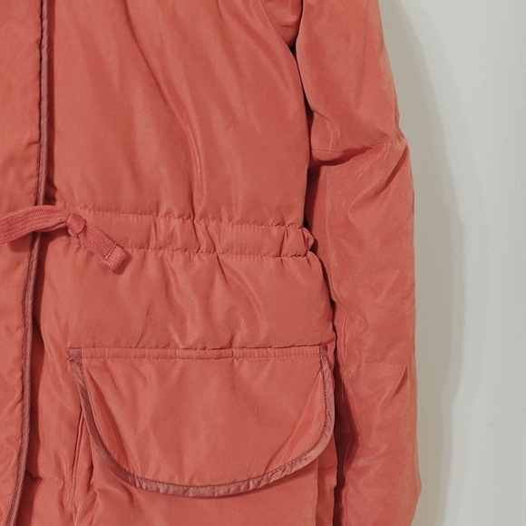 Abercrombie and Fitch Faux Fur hooded Parka Coat size Small - Picture 7 of 11